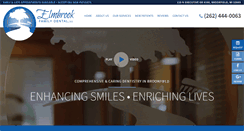 Desktop Screenshot of elmbrookfamilydental.com